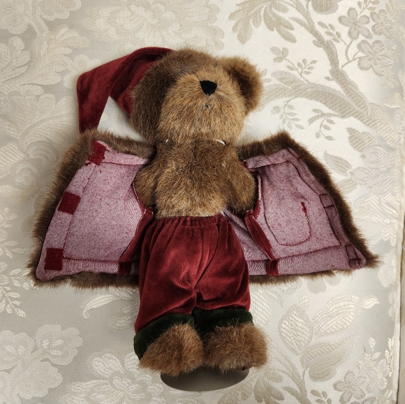 Boyd's Bears Mr Baybeary Plush Holiday Retired Teddy Bear with Tags & Stand - Picture 10 of 12